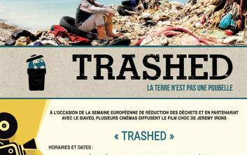 Diffusion du film Trashed sur le territoire du SIAVED