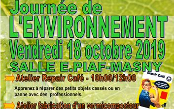 Journée de l'environnement 18 octobre 2019