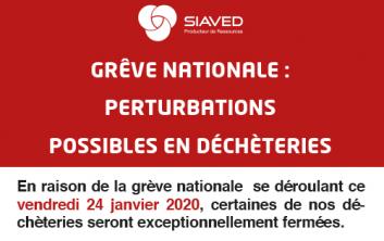 grève du 24 01 2020