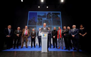 Charles Lemoine, Président du SIAVED, lors de son traditionnel discours