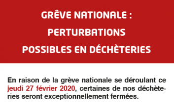 Grève nationale 27 février 2020