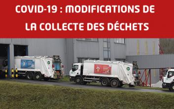 Covid-19 : modifications de la collecte des déchets