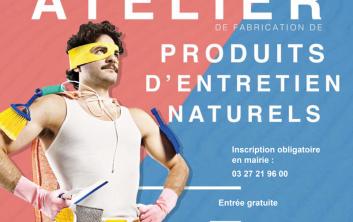 Atelier Produit d'entretien naturels le 30 juin 2021 à Hornaing