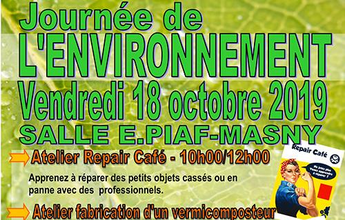Journée de l'environnement 18 octobre 2019