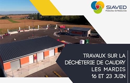 Fermeture déchèterie les 16 et 23 juin