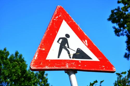 Des travaux Route de Lourches à Douchy-les-Mines le 26 novembre 2020
