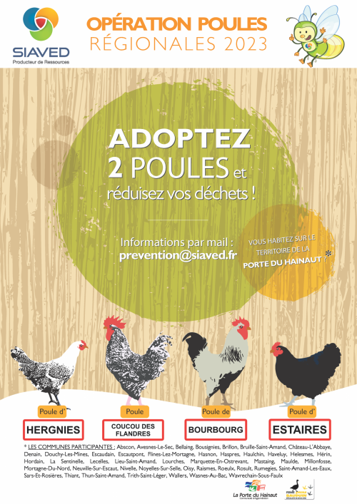 Affiche Opé Poules 2023